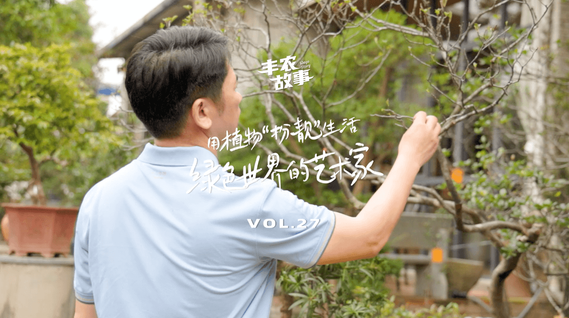 17年，他用一草一木去点亮了一个个家。